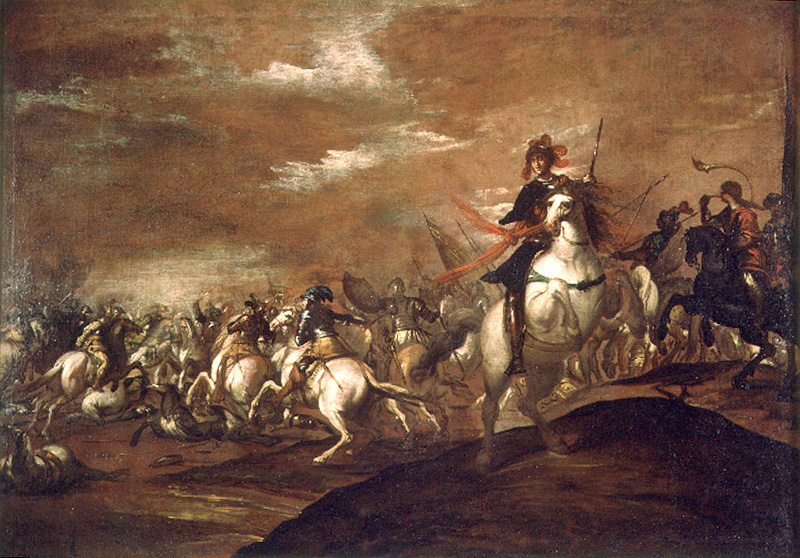 cavalry battle